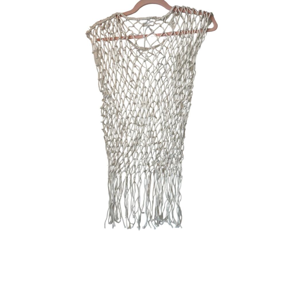 [One Teaspoon] White Net Blouse - Size M/L NWT - Picture 7 of 9